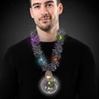 LED Christmas Medallion Tinsel Necklace