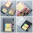 Spiral Notebook with Sticky notes
