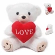 Valentine's Day Plush Heart Bear