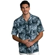 Adult Printed Camp Shirt - Indigo Breeze