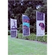 5' x 3' Custom Printed Vertical Flag