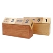 Creative wooden calendar