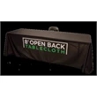 Custom Open Back Tablecloth