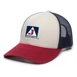 Premium Tri-Color Trucker Cap