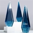 Custom Award Crystal Glass Trophy