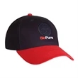 Structured Brushed Cotton Cap with Contrast Visor