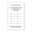 Appointment Cards, One-sided, Imprinted