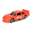 3" 1.64 Nascar style die cast car Orange (u)
