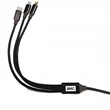 Multi 3 in 1 Woven Cable Charger