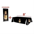 Standard Banner & 8' Table Throw Set