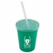 Stadium Cup with Lid and Straw