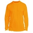100% Poly Moisture Wicking Long Sleeve Tee