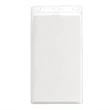 Large Vertical Blank Vinyl Pouch