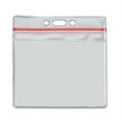 Horizontal Blank Vinyl Pouch with Zipper