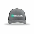 Heather Gray/Black Bartlett Homes Mesh Back Trucker