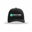 Black Bartlett Homes Mesh Back Trucker Cap