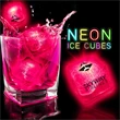 Neon Lited Ice Cubes