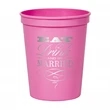 16 oz Smooth Colored Stadium Cup