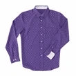 Men's Performance Woven The Boss Jason Diagonal Sport Shirt