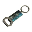 Vivid Full Color Bottle Opener Keyholder - Rectangle