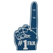 18" Classic #1 Foam Finger