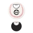 Sports Baseball Coaster Bottle Opener