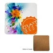 Plastic Coated MDF Coasters