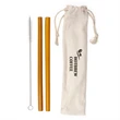 Bamboo Straws Gift Set