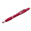 Red Pen with Stylus and Pink Highlighter