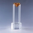 Sky Diamond Optic Crystal Award