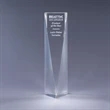 Excelsior Optic Crystal Award - Clear Base