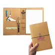 Storm - Washable Kraft Paper Fabric Padfolio