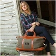 Pine Canyon Leather Duffel
