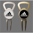Bottle Opener Golf  Divot Tool with Removable Ball Marker