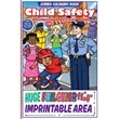 Child Safety - Jumbo Imprintable Coloring Book