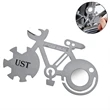 10 in 1 Pocket Bicycle Shape Multitool Card