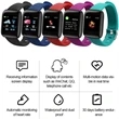 Multi-functional Color Touch Screen Smart Bracelet Watch