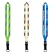 3/4" Dye-Sublimated Lanyard w/ Slide Release & Split-Ring