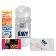 Cooling Towel,  Sport Bottle with Snacks