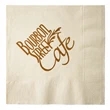 Vanilla 2-Ply Beverage Napkin