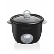 Hamilton Beach 20 Cup Capacity Rice Cooker Black