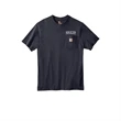 Carhartt Workwear Pocket Short Sleeve T-Shirt. - Navy