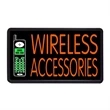 13" x 24" Simulated Neon Sign - Phones/Electronics