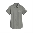 Port Authority Ladies Short Sleeve SuperPro Twill Shirt.