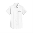 Port Authority Ladies Short Sleeve SuperPro Twill Shirt.
