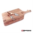 Swissmar® Acacia Paddle Cutting Board & Knife Set