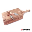 Swissmar® Acacia Paddle Cutting Board & Knife Set
