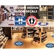 Covid-19 Floor Decals Custom Stickers