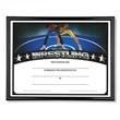 Sport Black Frame w/Wrestling Certificate