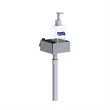 Pump Dispenser Telescopic Height Square Base